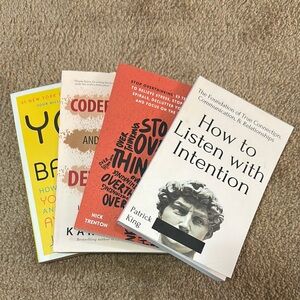 Set of Four Self-Help Books
